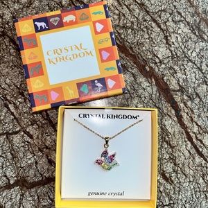 NIB Crystal kingdom necklace